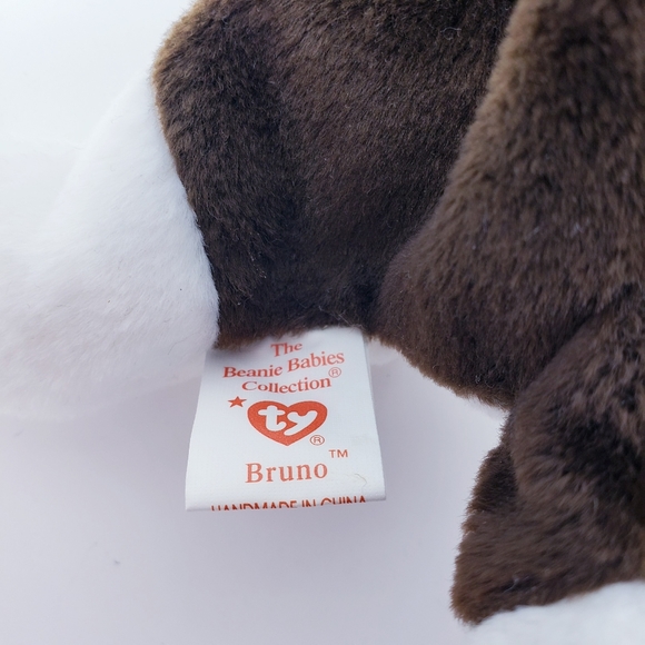 "Bruno" 1997 Ty Beanie Babies Collection with tag - Picture 6 of 7